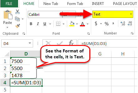 excel-formula-not-working-cells-format